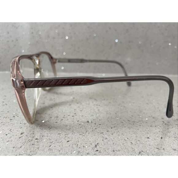 Luxottica Clyde 150 Litegrey Eyeglasses Frames Only Italy full rim aviator main image 13